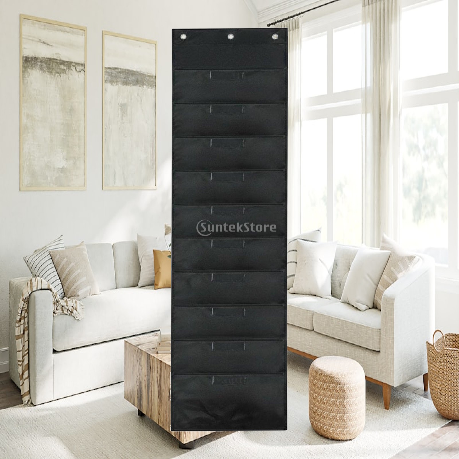 Wall Organizer Pocket - Organizer ścienny z 10 kieszeniami na