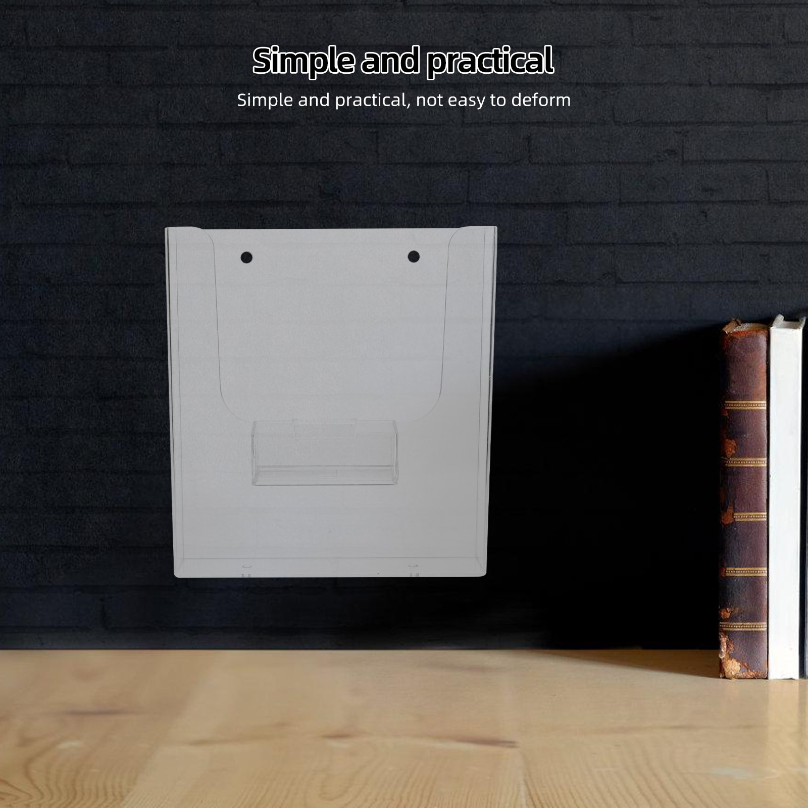 Magazine File Holder - Akrylowy uchwyt na dokumenty A4, wiszący