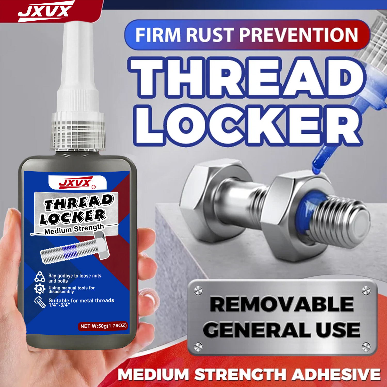Locker Storage Metal - 50 ml środka do zabezpieczania gwintów