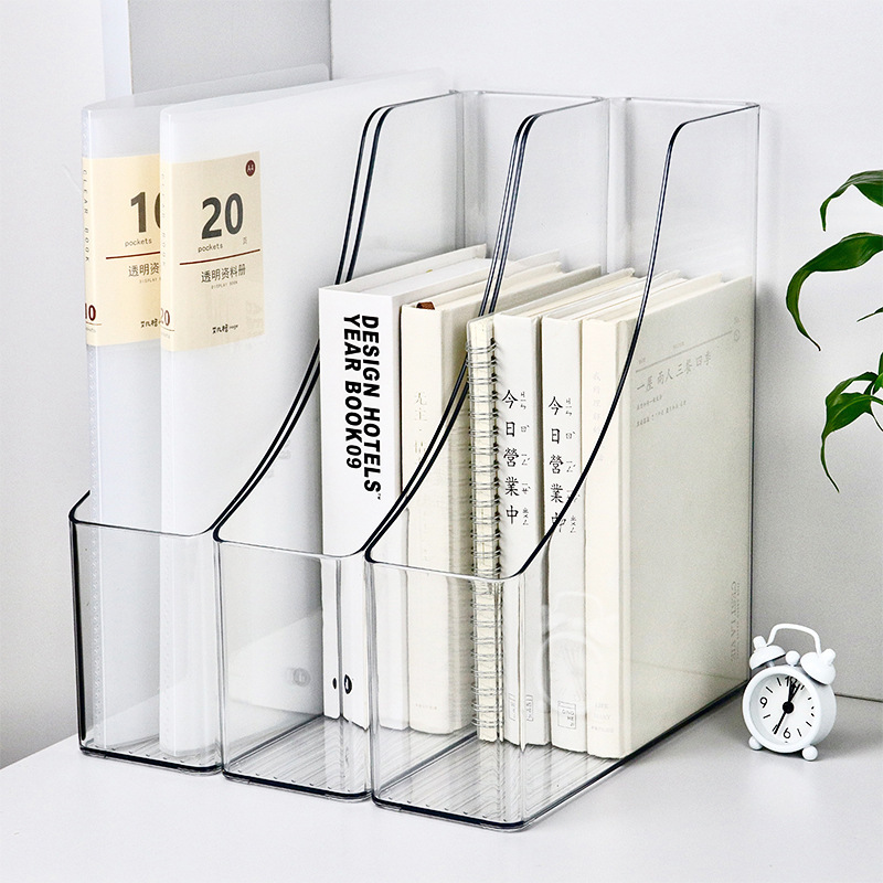 Magazine File Holder - Akrylowe pudełko do przechowywania dokumentów A4