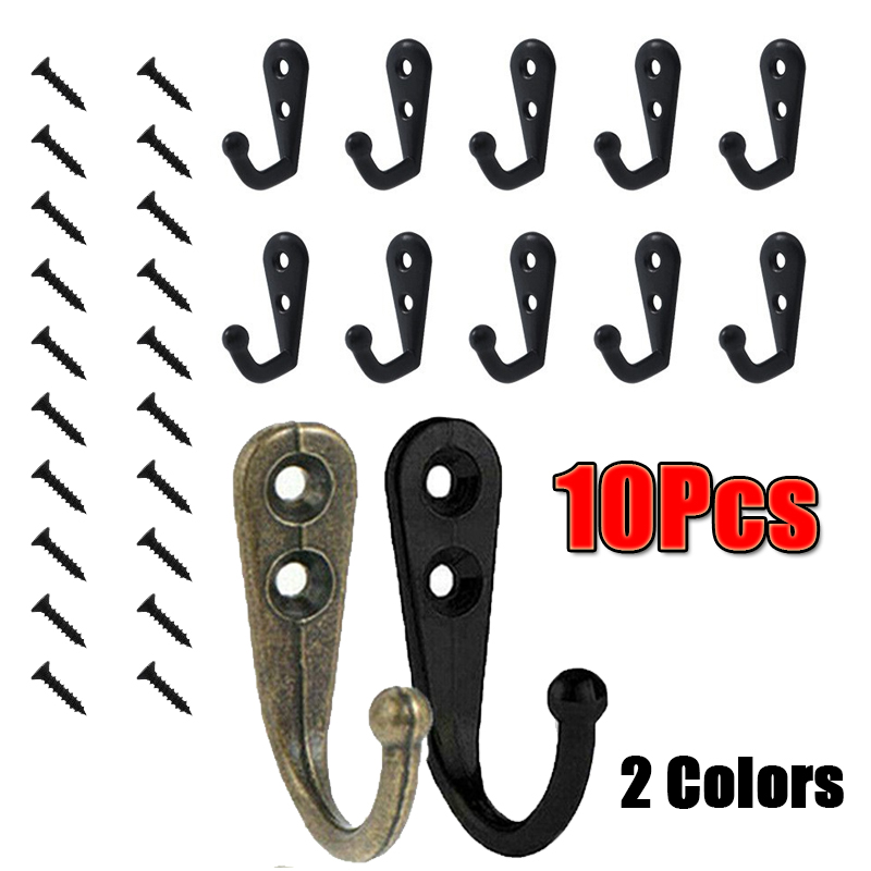 Wall Organizer Pocket - 10 szt. Wieszak na ścianę, rustykalny