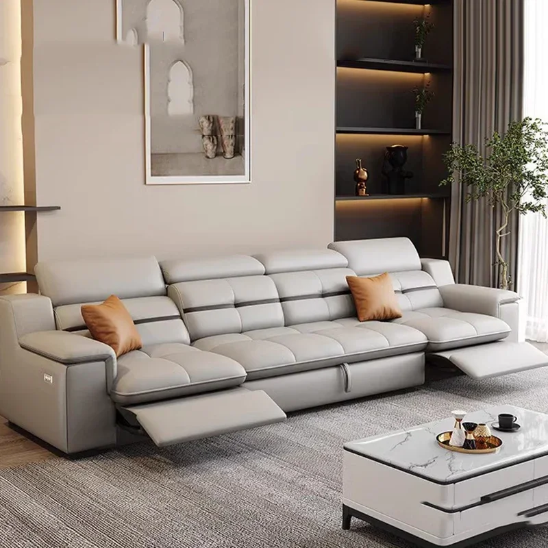 Office Furniture Luxury - Postmodernistyczne brązowe sofy do salonu z