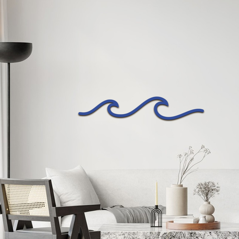 Office Furniture At Home - Dekoracja Ścienna NUBECOM Wave Art, Minimalistyczne