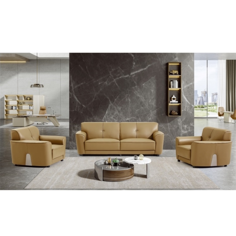Office Furniture Luxury - Meble biurowe nowoczesny design 3-osobowa sofa