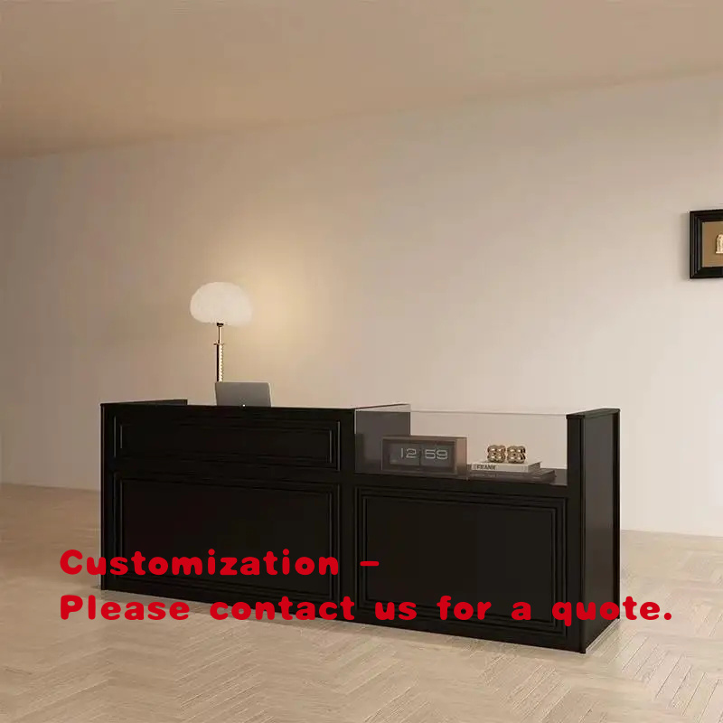 Office Furniture Luxury - Niestandardowe nowoczesne biurko recepcyjne do biura,