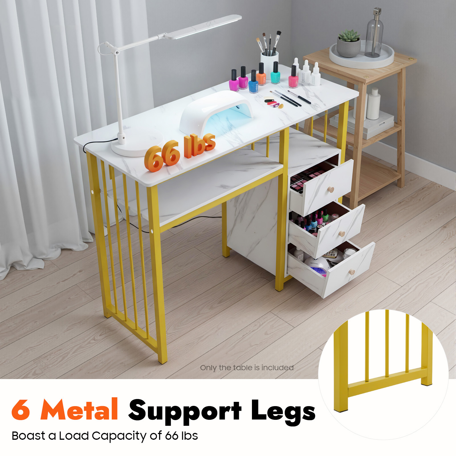 Biurko do manicure z teksturą  – Office Furniture For Sale recenzja i cena