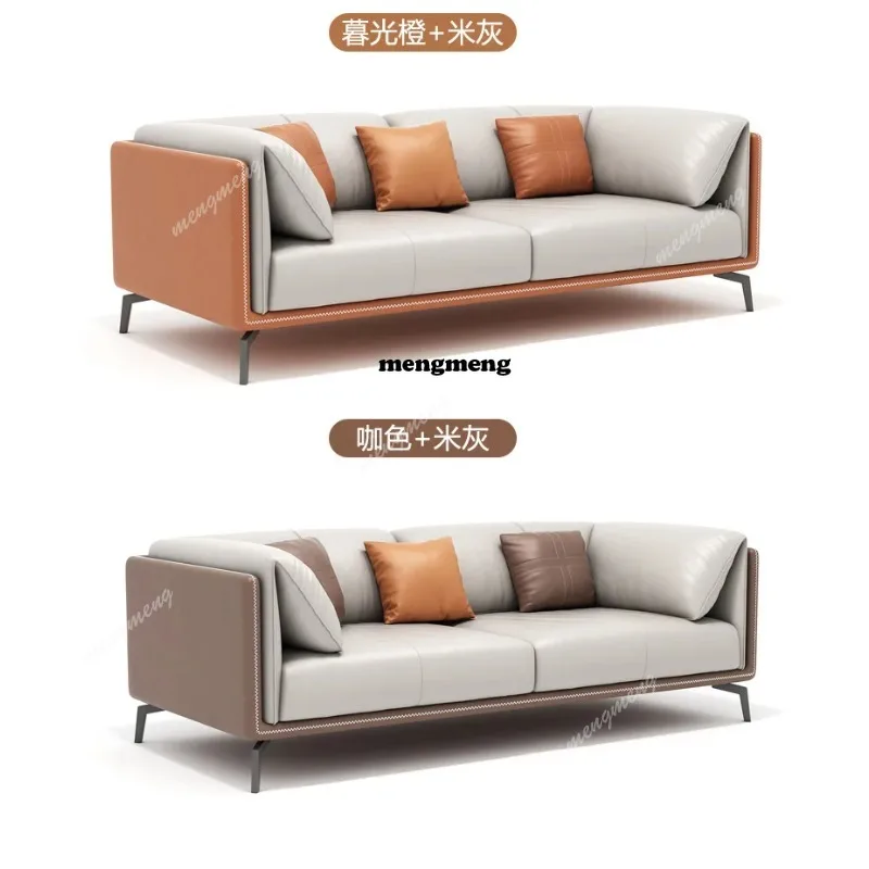 03A Skórzane sofy biurowe z by – Office Furniture Luxury recenzja i cena
