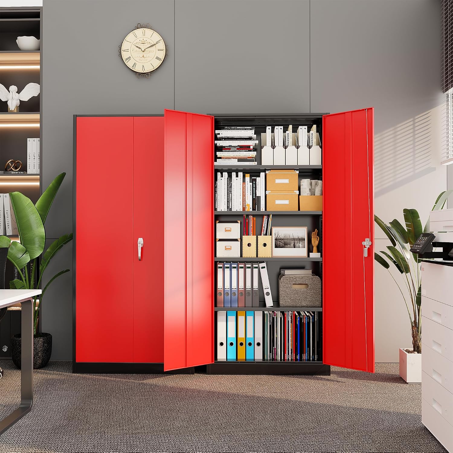 Wytrzymała metalowa szafka do  – Office Storage Cabinet recenzja i cena
