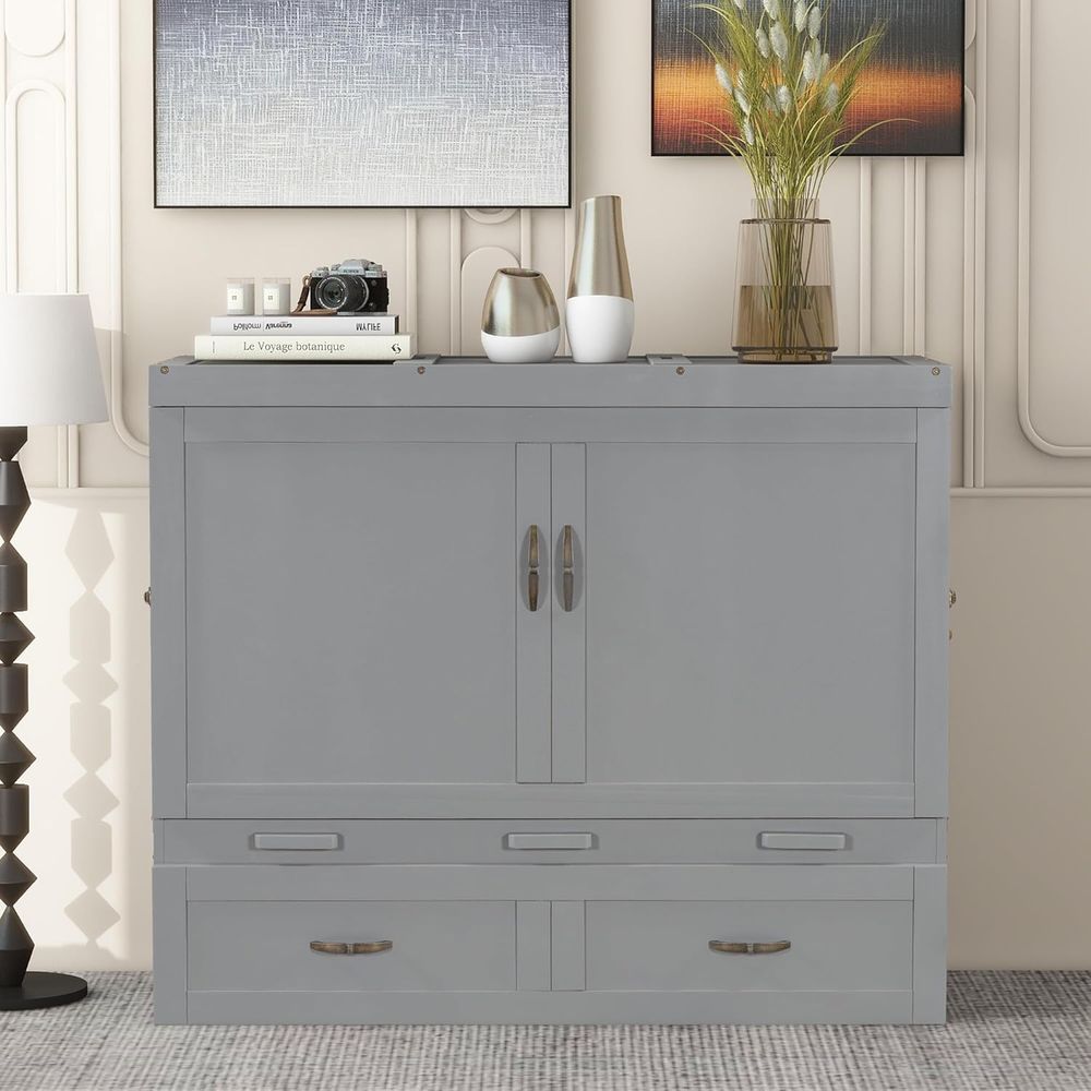 Łóżko Murphy'ego pełnowymiarow – Office Storage Cabinet recenzja i cena