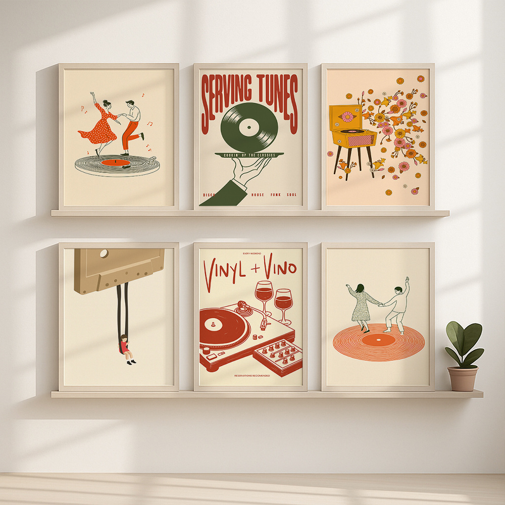 1 szt. Vintage Plakat Muzyczny – Office Furniture Loft recenzja i cena