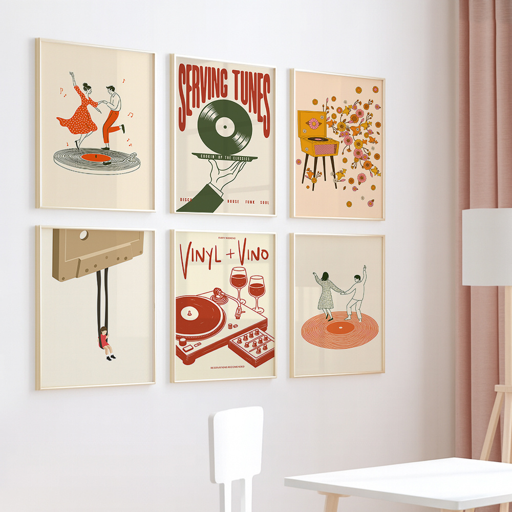 1 szt. Vintage Plakat Muzyczny – Office Furniture Loft recenzja i cena
