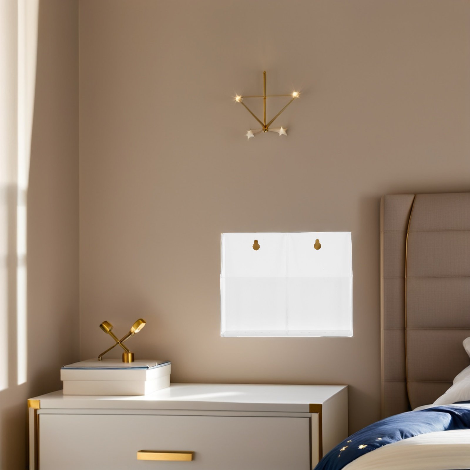 Przezroczysty akrylowy uchwyt  – Wall Organizer Pocket recenzja i cena