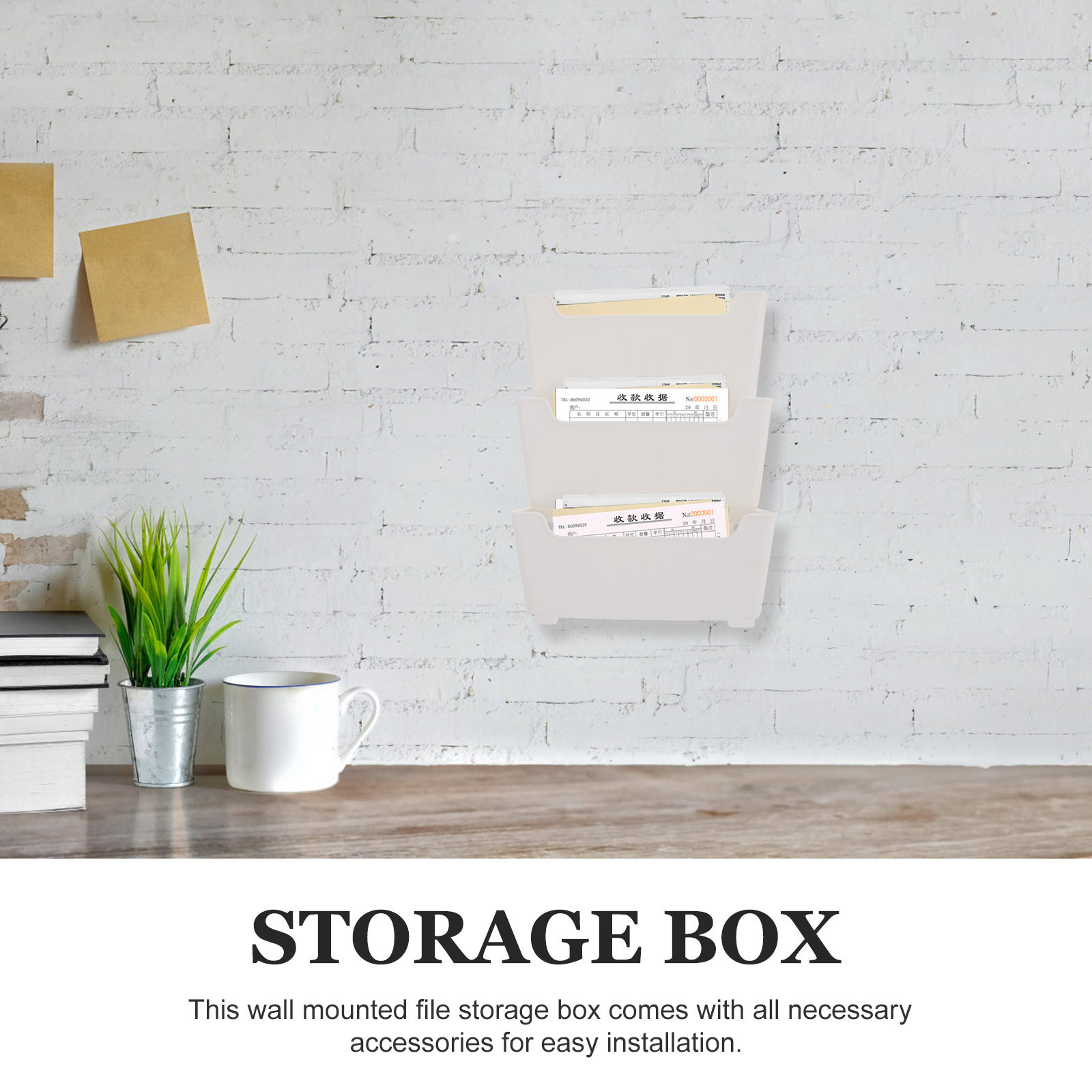 1 zestaw przezroczystego plast – Magazine File Holder recenzja i cena