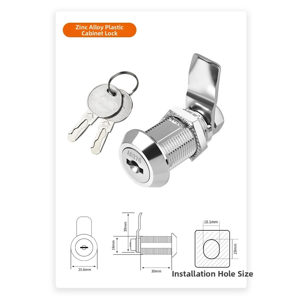 Zamek do drzwi szafek wykonany – Locker Storage Metal recenzja i cena